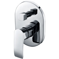 Смес KAISER Aurora скрытый монтаж с перекл.на душ ф35 хром 67277 - 1 Смес KAISER Aurora скрытый монтаж с перекл.на душ ф35 хром 67277 - фото - 1