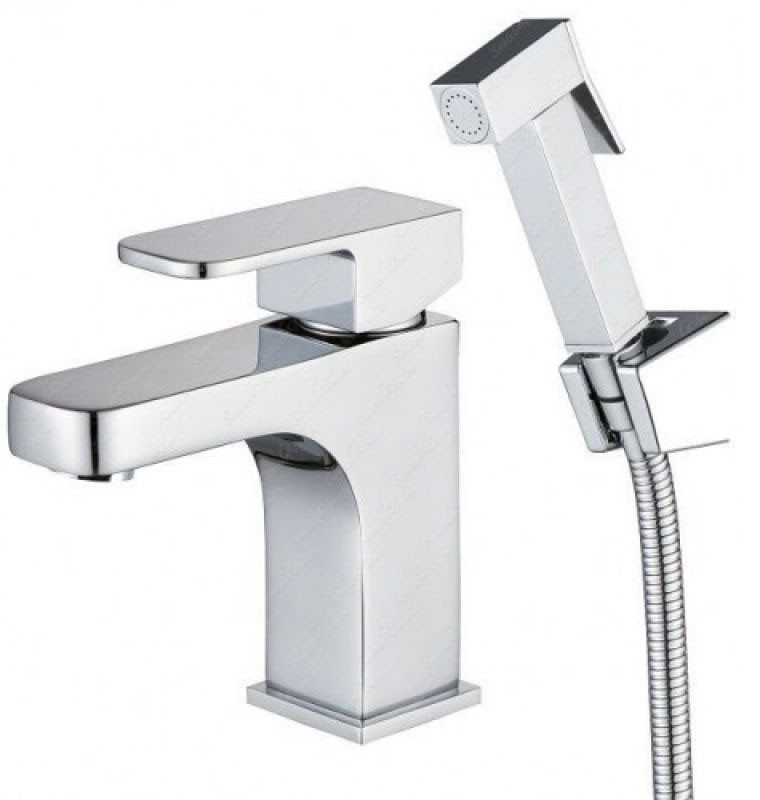 Смес KAISER Sonat д/раков.+биде с гигиен.душем 34088 - фото - 1