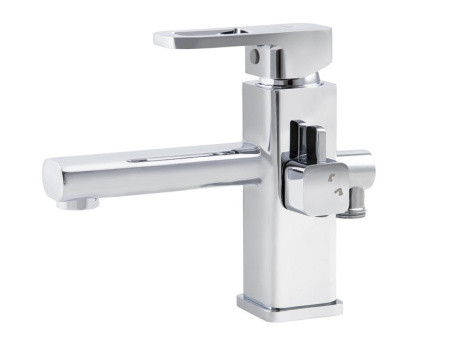 Смес KAISER Sonat  кухня однорукий 34033-5 серебро - фото - 2