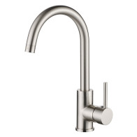 Смес KAISER Merkur кухня ф40 серебро (26544 Silver) - фото - 1