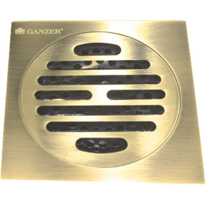 Трап прямой 15х15 Бронза Ganzer (Т003D) - фото - 1