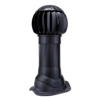 Вентиляционный дефлектор RRTV+S 160 Gray Graphite - фото - 1