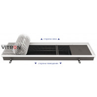 Конвектор внутрипольный Vitron ВК.90.160.2ТГ - фото - 1