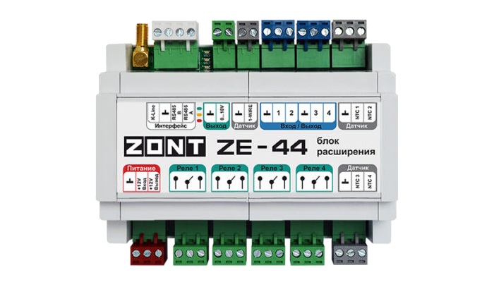 Блок расширения ZONT ZE-44 ML00005696 - фото - 1