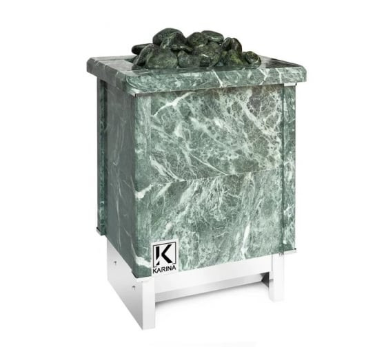 Электропечь «Karina QUADRO» 4,5 кВт (4-6м³) Змеевик - фото - 1