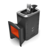 Термофор (18 куб.м) Гейзер 2014 Inox, Витра антрацит d115 - фото - 1