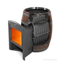 Кожух на печь ТМФ Вариата Баррель палисандр - фото - 1