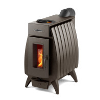 Печт отопит.ОГОНЬ-БАТАРЕЯ 7 антрацит ТМФ - фото - 1