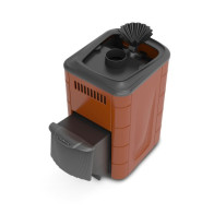 Печь Гейзер мини 2016 Inox ДА ЗК терракот - фото - 1