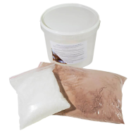 Клей д/гимал.соли двухкомпонентный  1кг.990018 - фото - 2