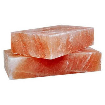 Соляной кирпич шлифованный (Гималайская соль) 20*10*5 см - фото - 1