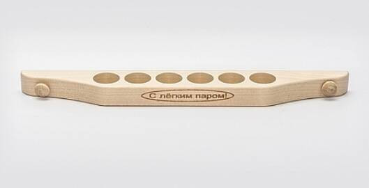 Полочка д/масел М-30 на 6 отв - фото - 1