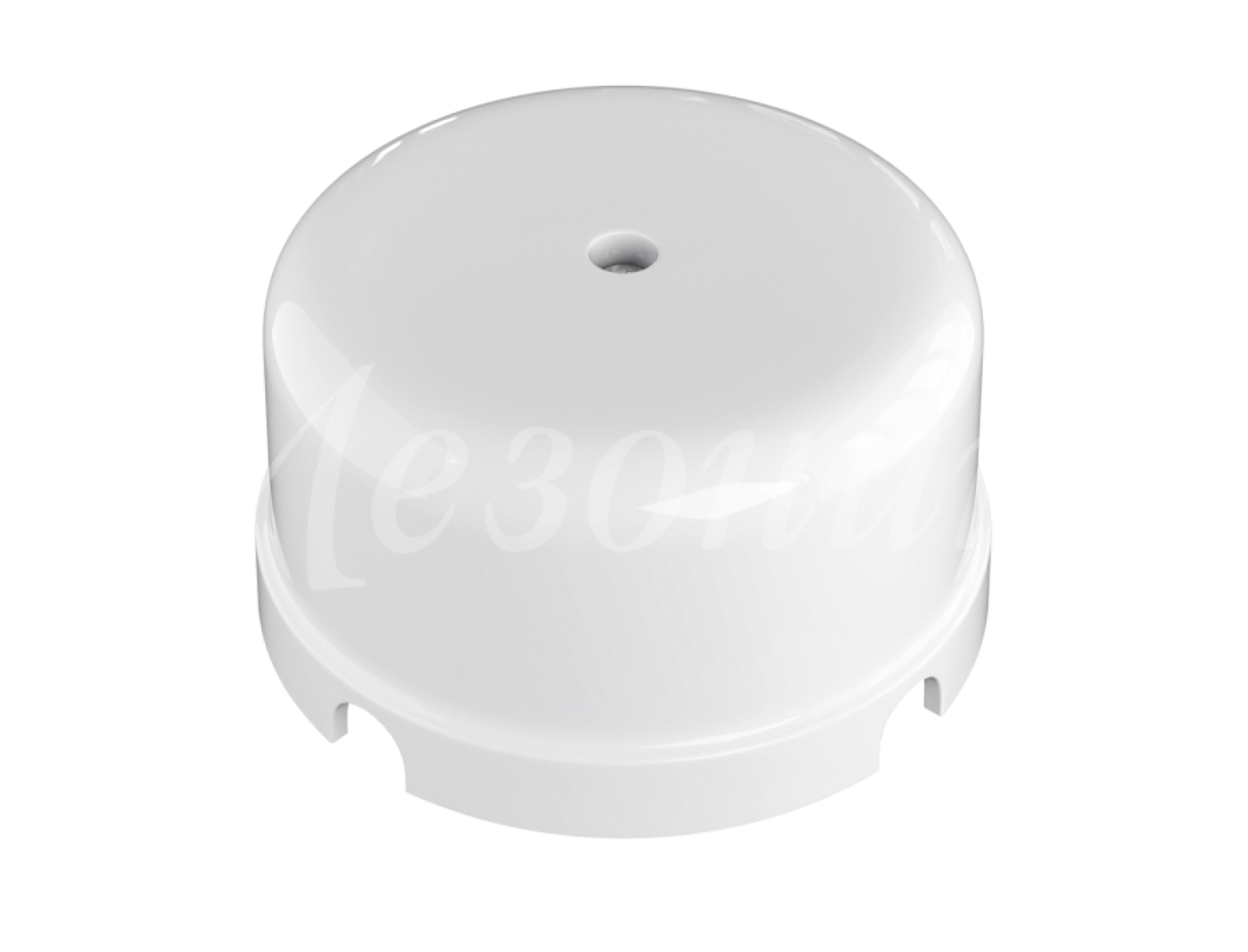 Коробка распред.Фар.D80мм.выс.33мм.IP20 Белая GE70235-01 - фото - 1