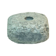 Испаритель из талькохлорита  круглый 1отв - фото - 1