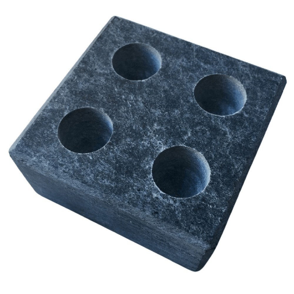 Ароматизатор (испаритель) 80*80*40 с 4мя отв,талькохлорит - фото - 1