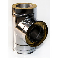 Тройник 90гр, 2ТР90, d 130/200 - фото - 1