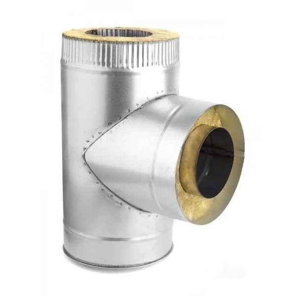 Тройник 90гр, 2ТР90, d 150/210 оц - фото - 1