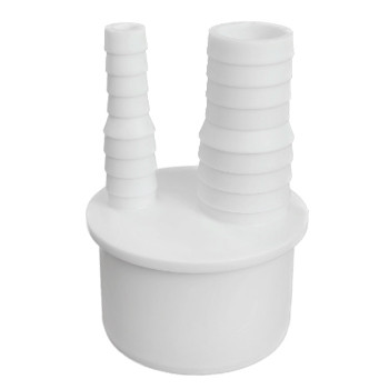 Адаптер 50мм д/подключ.сливн.шлангов двойн.10*13*20*23*50(7661) - фото - 1