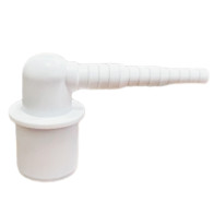 Переходник 32мм.углов.д/подключ.сливн.шлангов (7680) - фото - 1