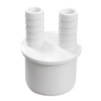 Адаптер 40мм.двойн.д/промывки фильтр.и слива воды(7637) - фото - 1