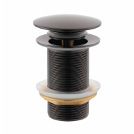 Донный клапан б/перелива графит.ViEiR VER21A-G - фото - 1