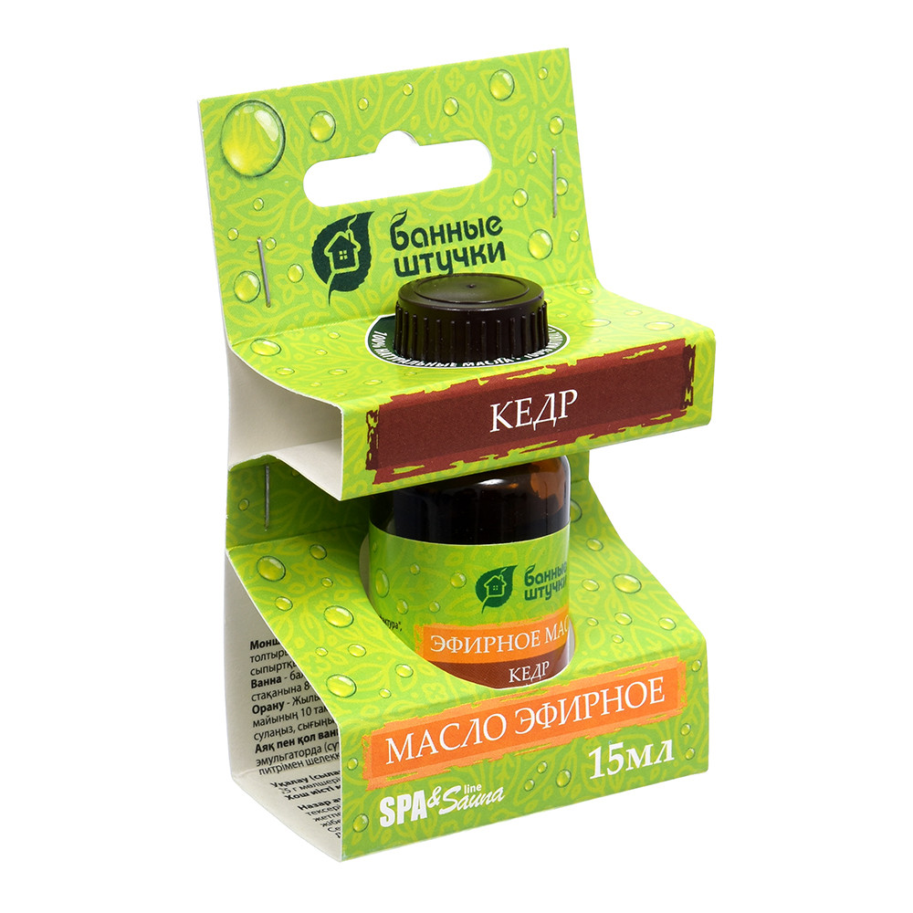 Эфирное масло 15мл КЕДР(30006) - фото - 1