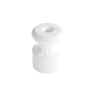 Изолятор керам.д/наруж.монт. D18,5*24бел, GE70025-01 - фото - 1