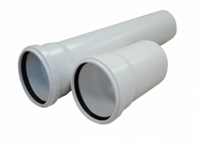Труба канализационная Компенсационный патрубок белый