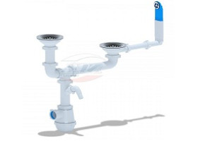 Сифон для двойной мойки