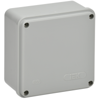 Коробка распаячная КМ41260 о/п 100х100х50мм IP55 - 1 Коробка распаячная КМ41260 о/п 100х100х50мм IP55 - фото - 1