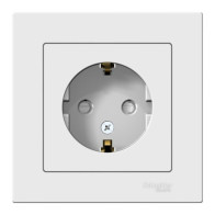 Розетка AtlasDesign с заземлен.со шторками в сборе ATN000144 - фото - 1