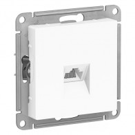 Розетка AtlasDesign компьютер.RJ45 белый ATN000183 - фото - 1