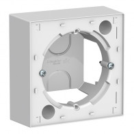 Коробка 1 пост для накладного монтажа SE AtlasDesign белая ATN000100 - фото - 1
