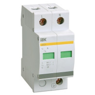 Ограничитель импульсных перенапряжений УЗИП 2П 20-40kA IEK ОПС1-C MOP20-2-C - 1 Ограничитель импульсных перенапряжений УЗИП 2П 20-40kA IEK ОПС1-C MOP20-2-C - фото - 1