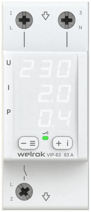 Многофункциональное реле Welrok VIP-63 4660251140335 - фото - 1