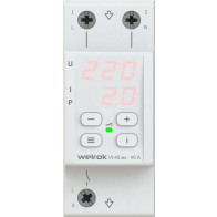 Реле напряжение Welrok VI-40 с контролем тока 40А - 1 Реле напряжение Welrok VI-40 с контролем тока 40А - фото - 1