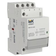 Контактор модульный KMR 25А 230В 4НО АС - фото - 1