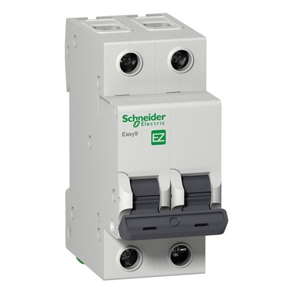 Автомат 2П 63А С4,5кА х-ка Schneider Electric EASY 9 EZ9F34263 - фото - 1