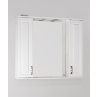Зеркальный шкаф Style Line Олеандр-2 90/С, белый - фото - 1