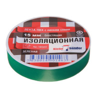 Изолента ПВХ 15мм*20м.зелёная(15432) - фото - 1