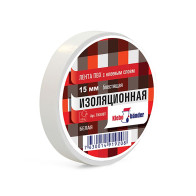 Изолента ПВХ 15мм*20м.белая(15433) - 1 Изолента ПВХ 15мм*20м.белая(15433) - фото - 1