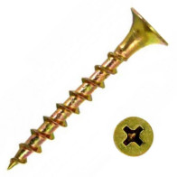 Саморез желт.круп.рез.5*90 кг - фото - 1