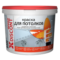 Краска воднодиспер.акрилов.д/потолков бел.мат.1,5кг(128244) - фото - 1