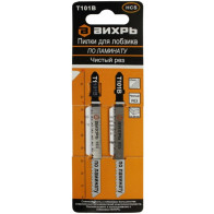 пилки д /лобзика Т101В по ламин,чистый рез.100*75мм (2 шт) - фото - 1