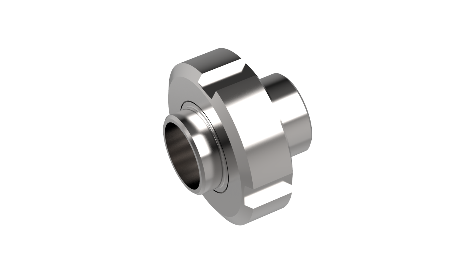 НЖ муфта молочная Dn 32  AISI 304 - фото - 1