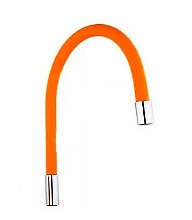 Гибкий излив оранж. W02 - фото - 1