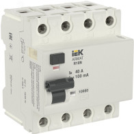 УЗО 4П 40А 100мА IEK ARMAT тип АС - фото - 1