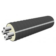 Труба ТВЭЛ-ЭКОПЭКС-4 =90°С, 8 бар PE-RT II,2*25-3,5+2*20*2,8/110( 15 м) - фото - 1