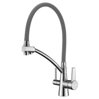 Смес.д/кухни Lemark Comfort LM0371C-Grey с фильтром - фото - 1