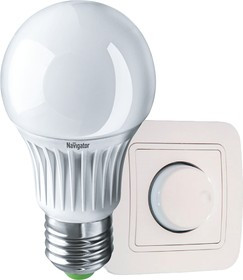 Лампа св/диод.NLL-A60 12W 230V E27 4K 3STEPDIMM Navigator 61627 - фото - 1
